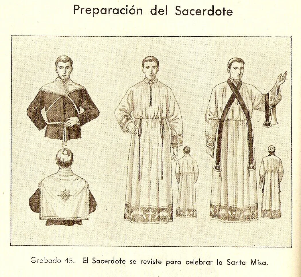 LITURGIA TRADICIONAL: 3.3.LAS VESTIDURAS SAGRADAS