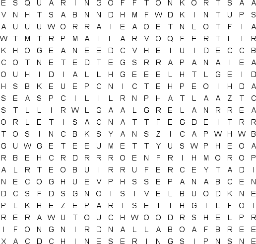 Livewire Puzzles - Free Word Search Puzzle