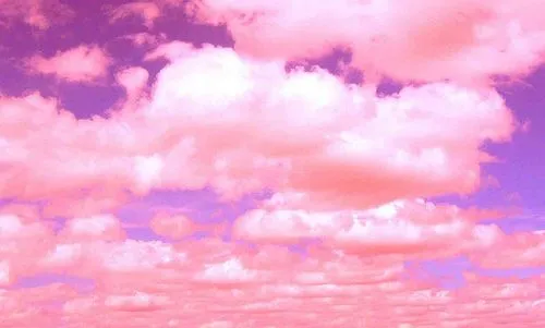 Llamalo te quiero, yo lo llamo ser sincero: Nubes rosas