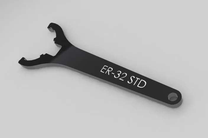 Llave er32 ps 19 ct - STEP / IGES, STL, Other - 3D CAD model - GrabCAD