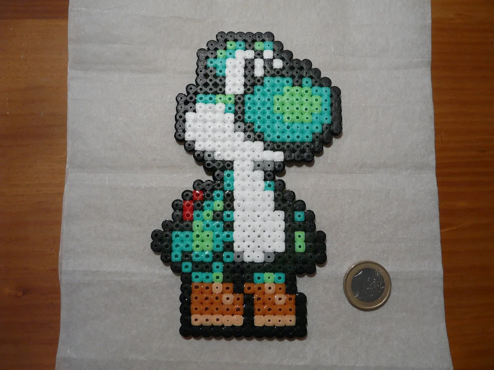 Llaveros y manualidades con Hama Beads: Figuras de Mario Bros.