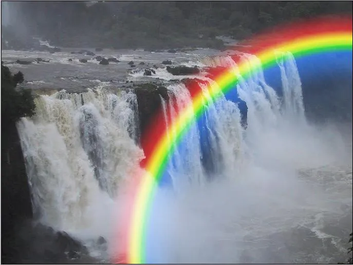 pero nunca llegaba hasta el arco iris no paraba de llover y los