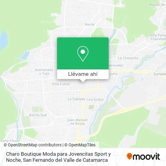 Cómo llegar a Charo Boutique Moda para Jovencitas Sport y Noche en  Catamarca en Autobús?