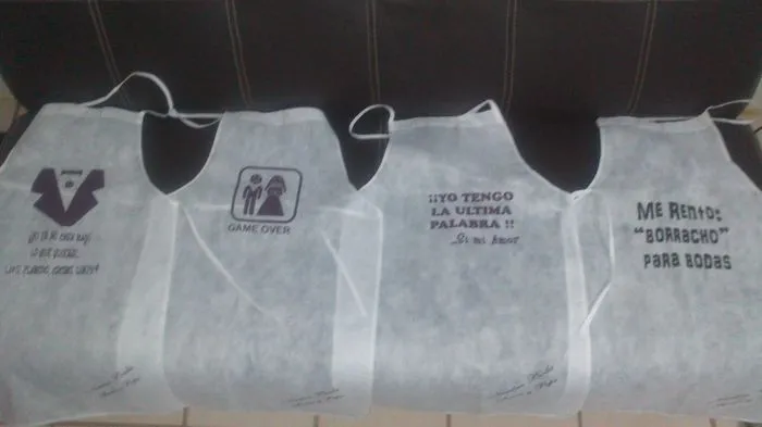 Llegaron mis mandiles !!! - Foro Manualidades para bodas - bodas ...