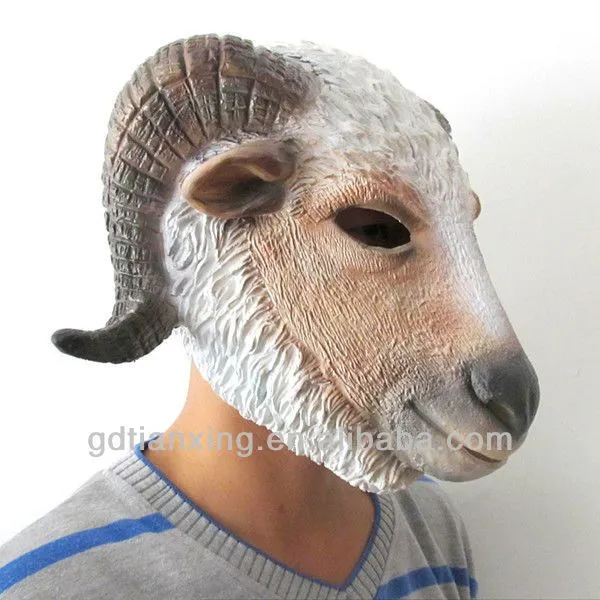 llena la cabeza de los animales de cabra masquerade máscaras ...