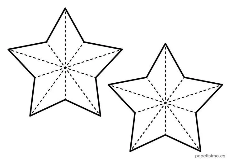 Llena tu casa de estrellas en Navidad | Estrella de navidad manualidades,  Moldes de estrellas, Estrellas de navidad