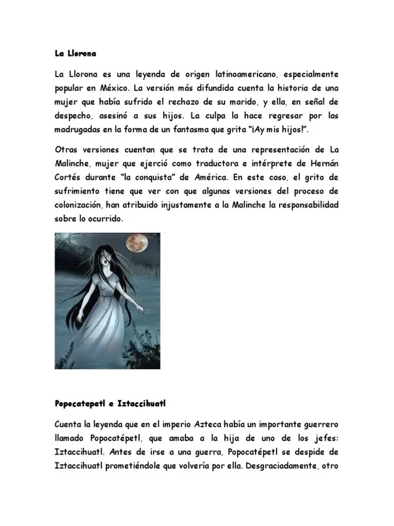 La Llorona | PDF