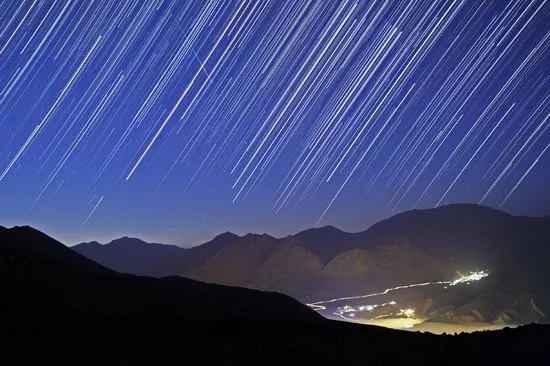 Lluvia de estrellas con movimiento - Imagui