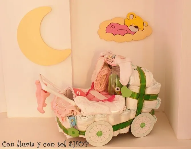 Decoración infantil personalizada y letras decorativas: CARRITO DE ...