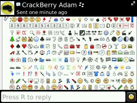 Loads of New BBM Emoticons Found in Hiding | CrackBerry.