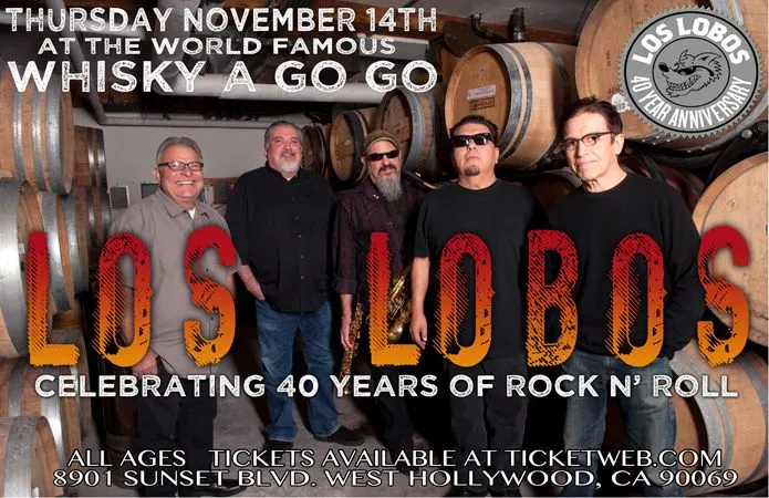 Los Lobos 40th Anniversary Show with The Blasters featuring Dave ...