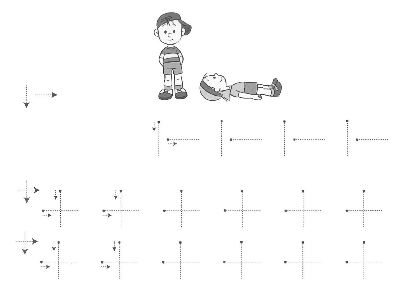 ESOS LOCOS BAJITOS DE INFANTIL: GRAFOMOTRICIDAD 4 AÑOS