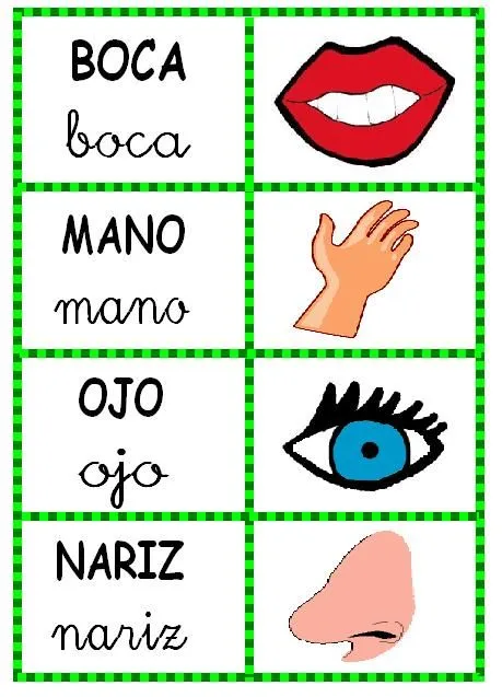 ESOS LOCOS BAJITOS DE INFANTIL: JUEGO ASOCIACION PALABRA DIBUJO