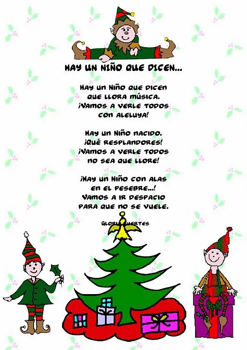 ESOS LOCOS BAJITOS DE INFANTIL: POEMAS DE NAVIDAD