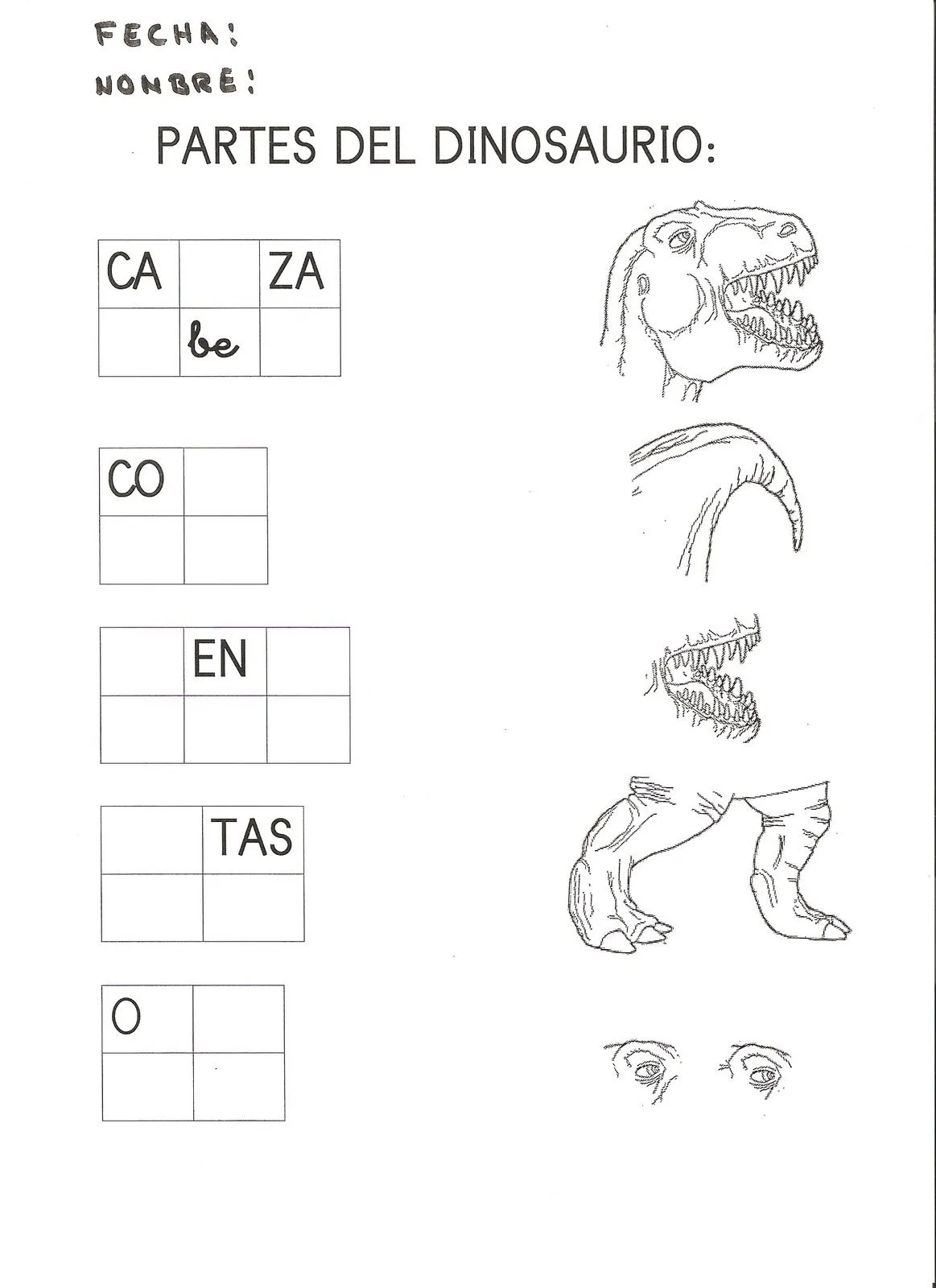 ESOS LOCOS BAJITOS DE INFANTIL: PROYECTO DINOSAURIOS