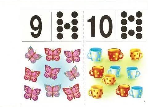 ESOS LOCOS BAJITOS DE INFANTIL: TARJETAS DE NUMEROS