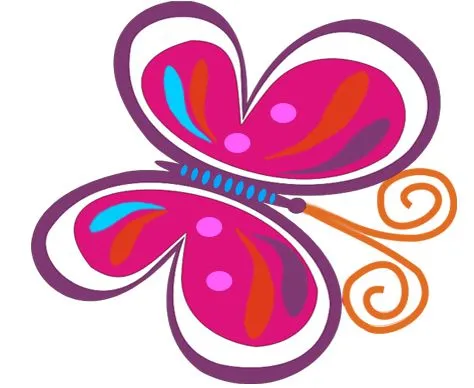 Logo con mariposas - Imagui