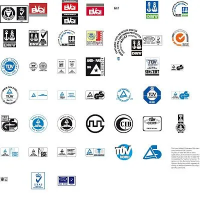 Logos de certificaciones en vector (Vector Certification Logos ...