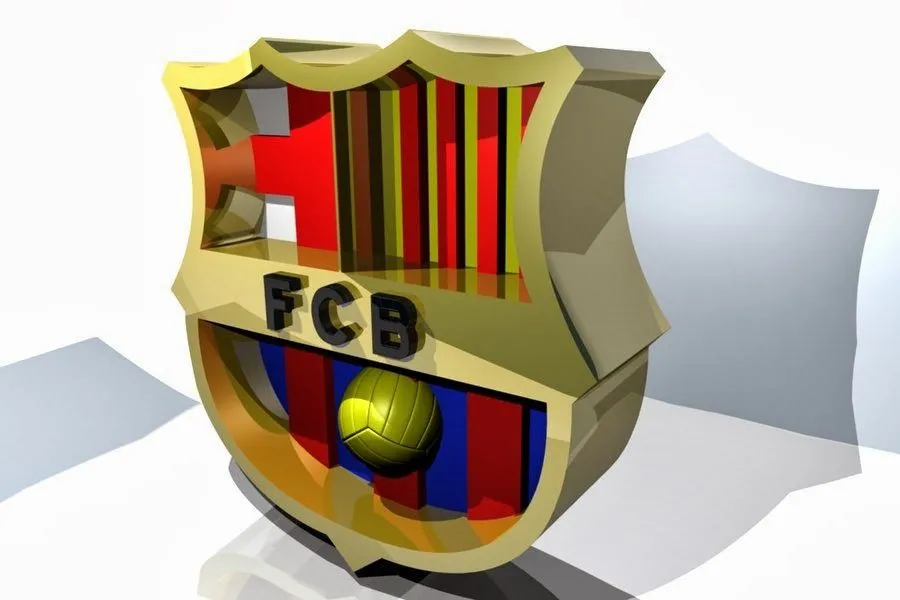 Logos For > Fcb Logo 3d