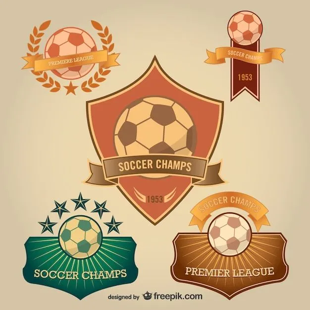 Logos de fútbol para descarga gratuita | Descargar Vectores gratis