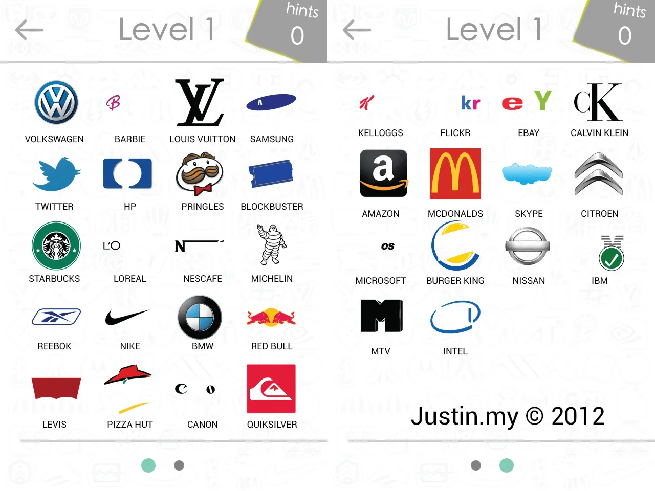 Logos Quiz Answers for iPhone, iPad, iPod, Android App