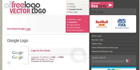 Logos vectorizados de empresas | Kabytes