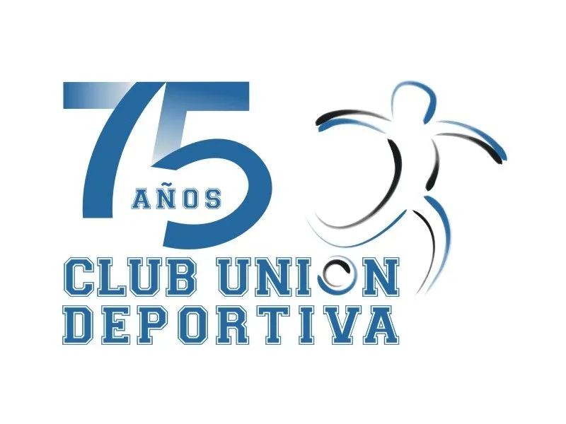 Logotipo 75 Aniversario del Club Unión Deportiva | Santiago Lucas