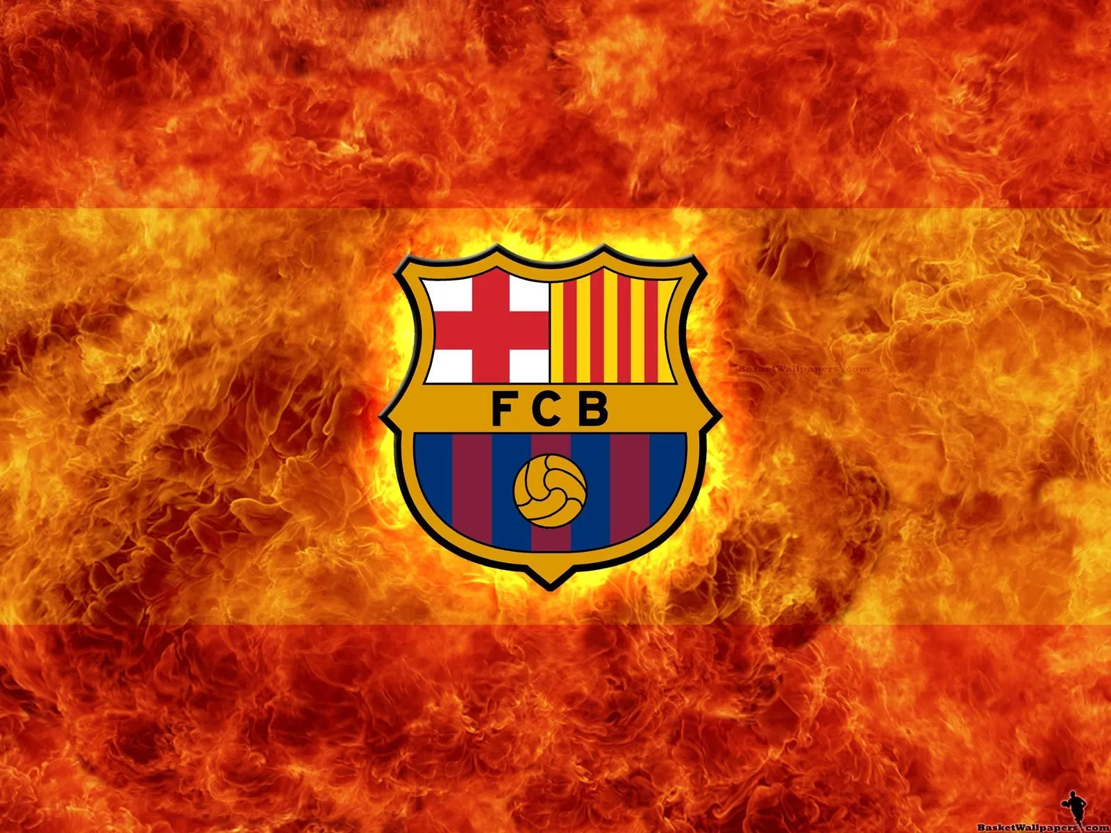 El logotipo o escudo del F.C.Barcelona para fondo escritorio | Linea ...