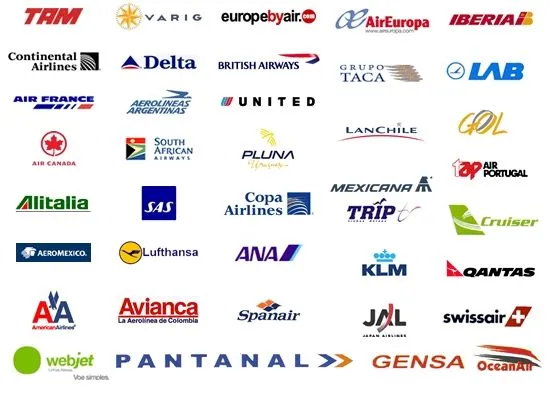 Logotipos companhias aereas - Imagui