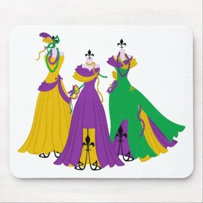 Loja de vestido do carnaval mousepads de Zazzle.