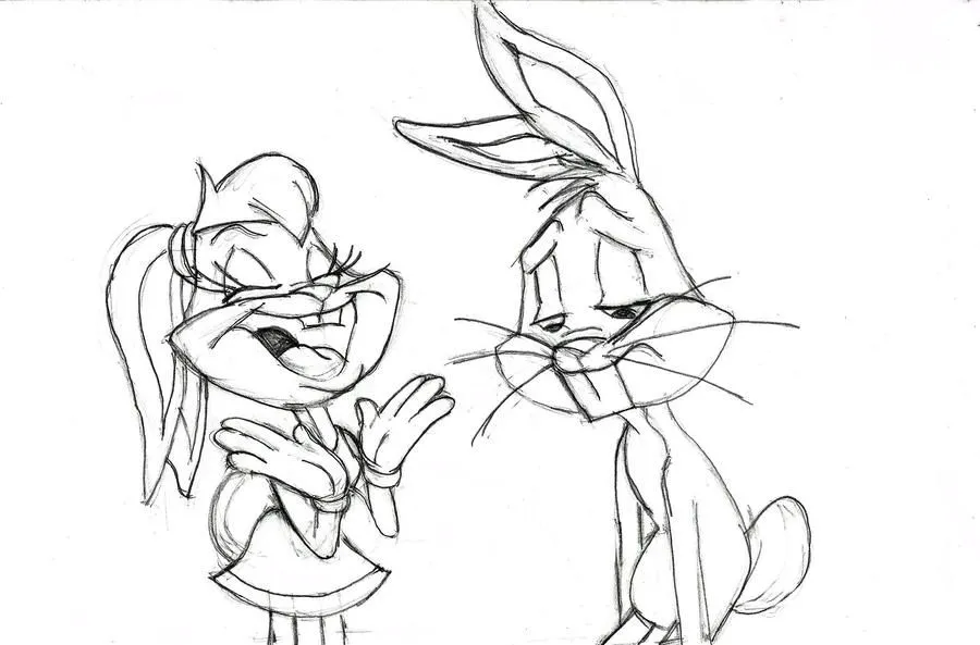 Lola and Bugs Bunny by ~ImNotThere93 on deviantART