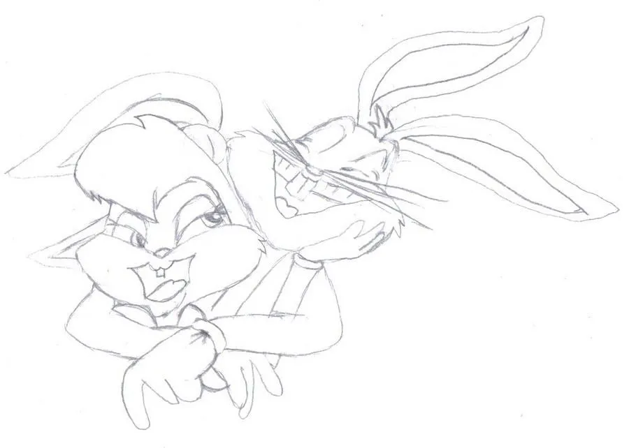 Lola and Bugs Bunny by ~KittyKat31093 on deviantART