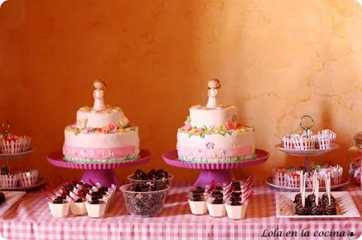 Lola en la cocina: Mesa de dulces de comunión