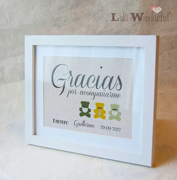 Lola Wonderful_Blog: Detalles de bautizo personalizados