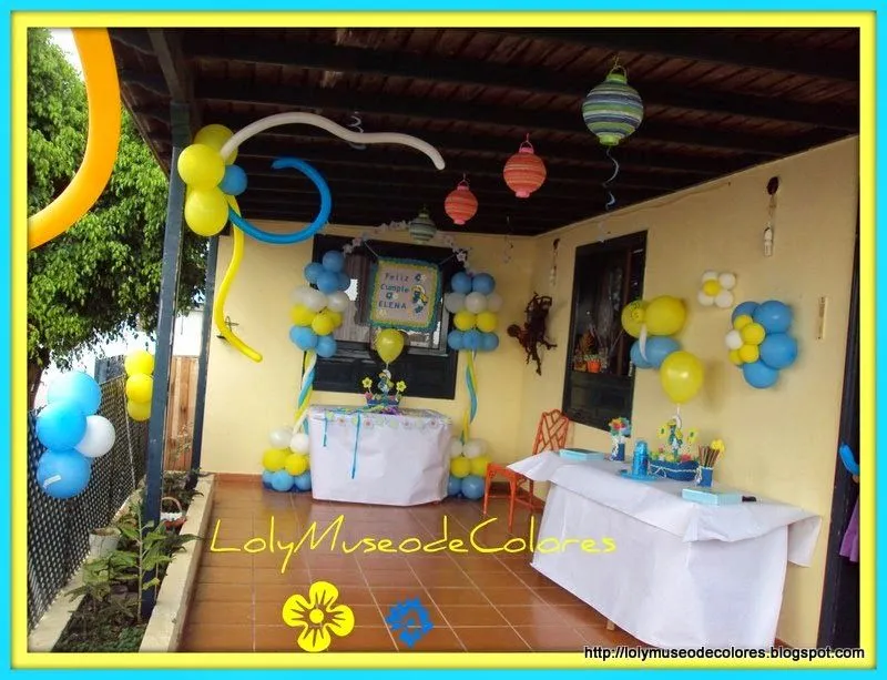 LolyMuseodeColores: Cumpleaños Pitufina