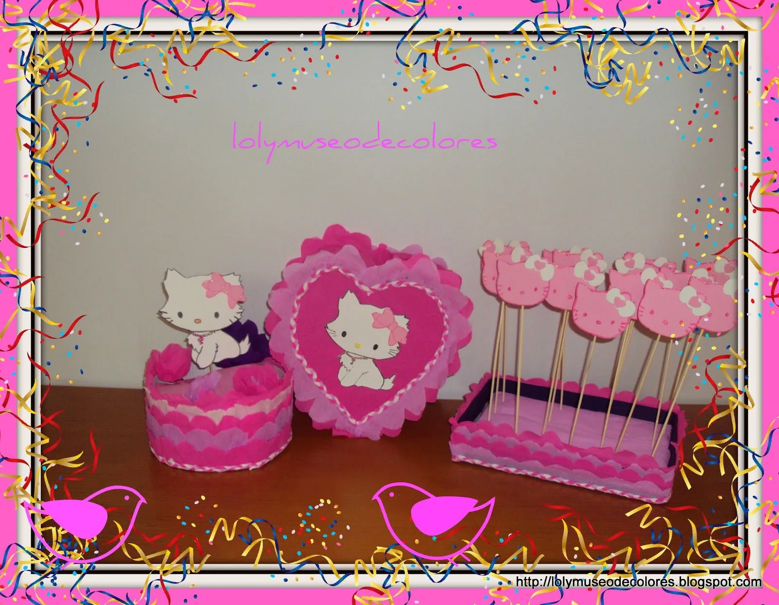 LolyMuseodeColores: Fiestas Hello Kitty