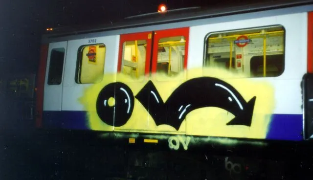 London Subway Graffiti