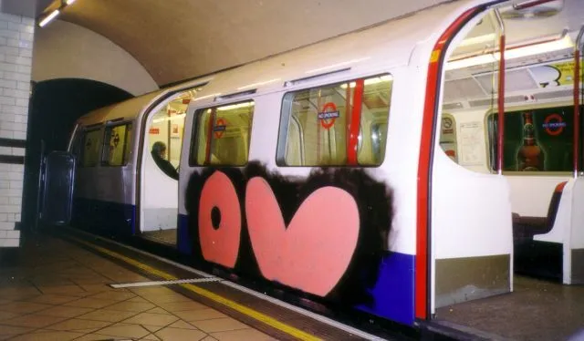 London Subway Graffiti