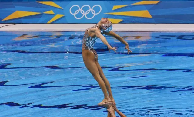 Londres 2012 Natación sincronizada: Un bañador que emulaba a las ...