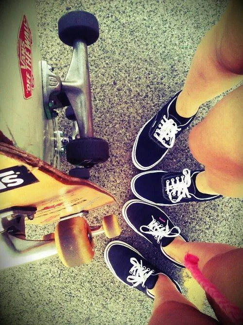 Longboards and Vans. | Boardistan | Girls | Pinterest