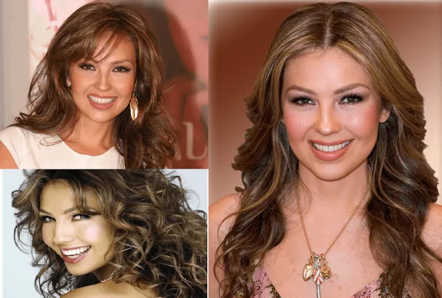 LOOK Y COLOR DE CABELLO DE THALIA" : REGIA Y FASHION