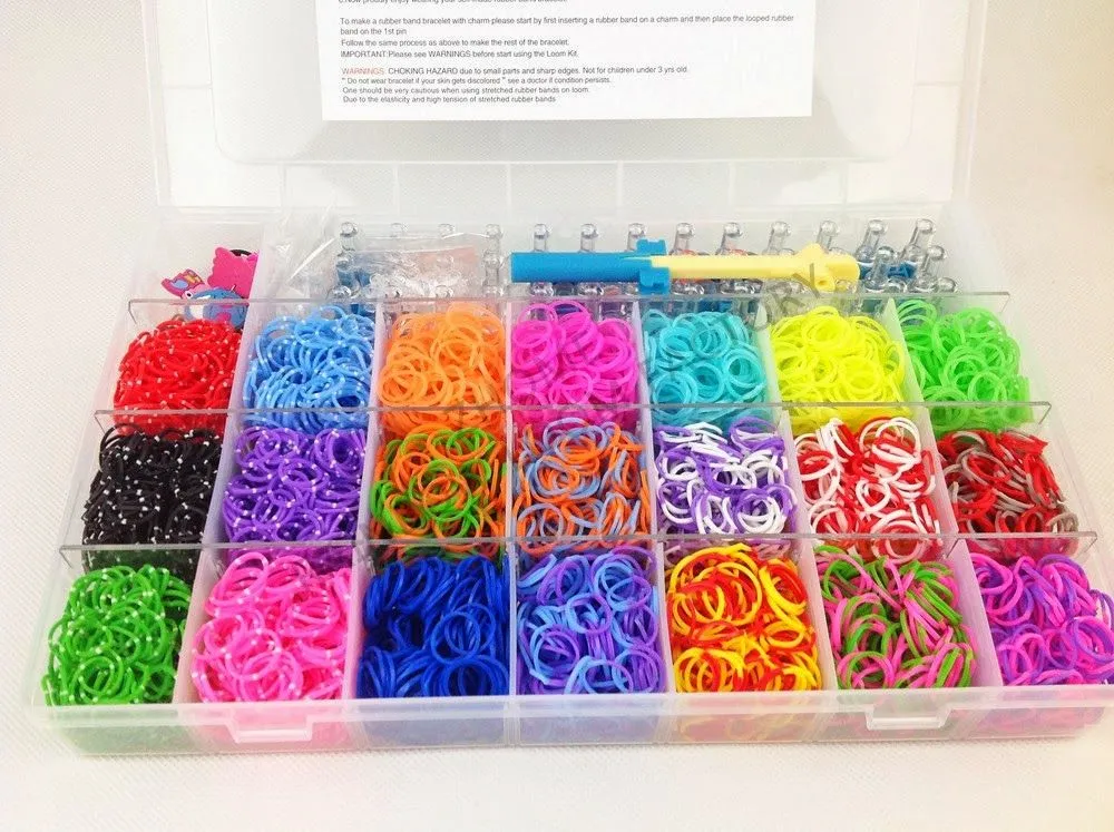 Loom Bands - Pulseras de Gomitas ~ El Desván de las Fernandas