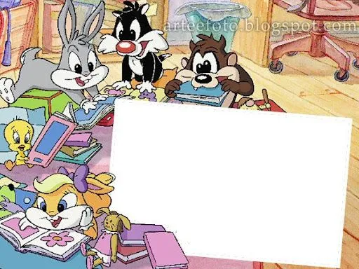 Looney Tunes Baby com livros