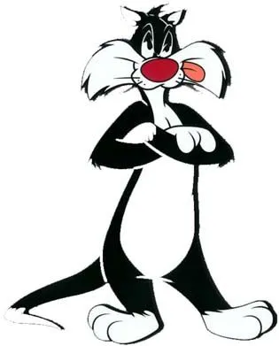  ... looney tunes creado por friz freleng silvestre es un gato blanco y