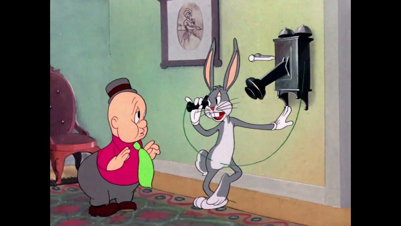 LOONEY TUNES | El conejo que llegó para quedarse (Bugs Bunny, Elmer Fudd) |  1942 | Redoblaje Latino - YouTube