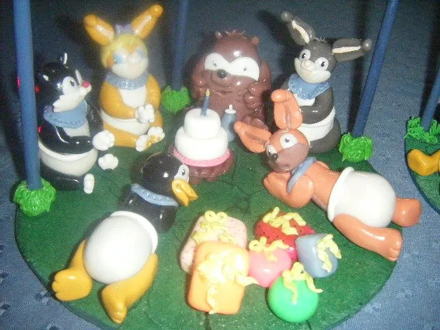 Looney tunes bebés en porcelana fria - Imagui