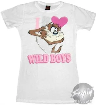 Looney Tunes Taz Wild Boys Baby Tee