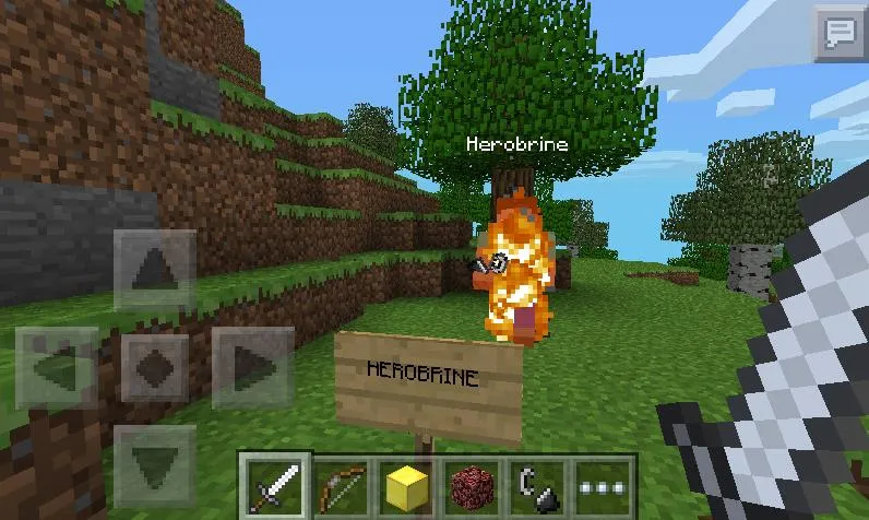 Lord Herobrine | Minecraft PE Mods