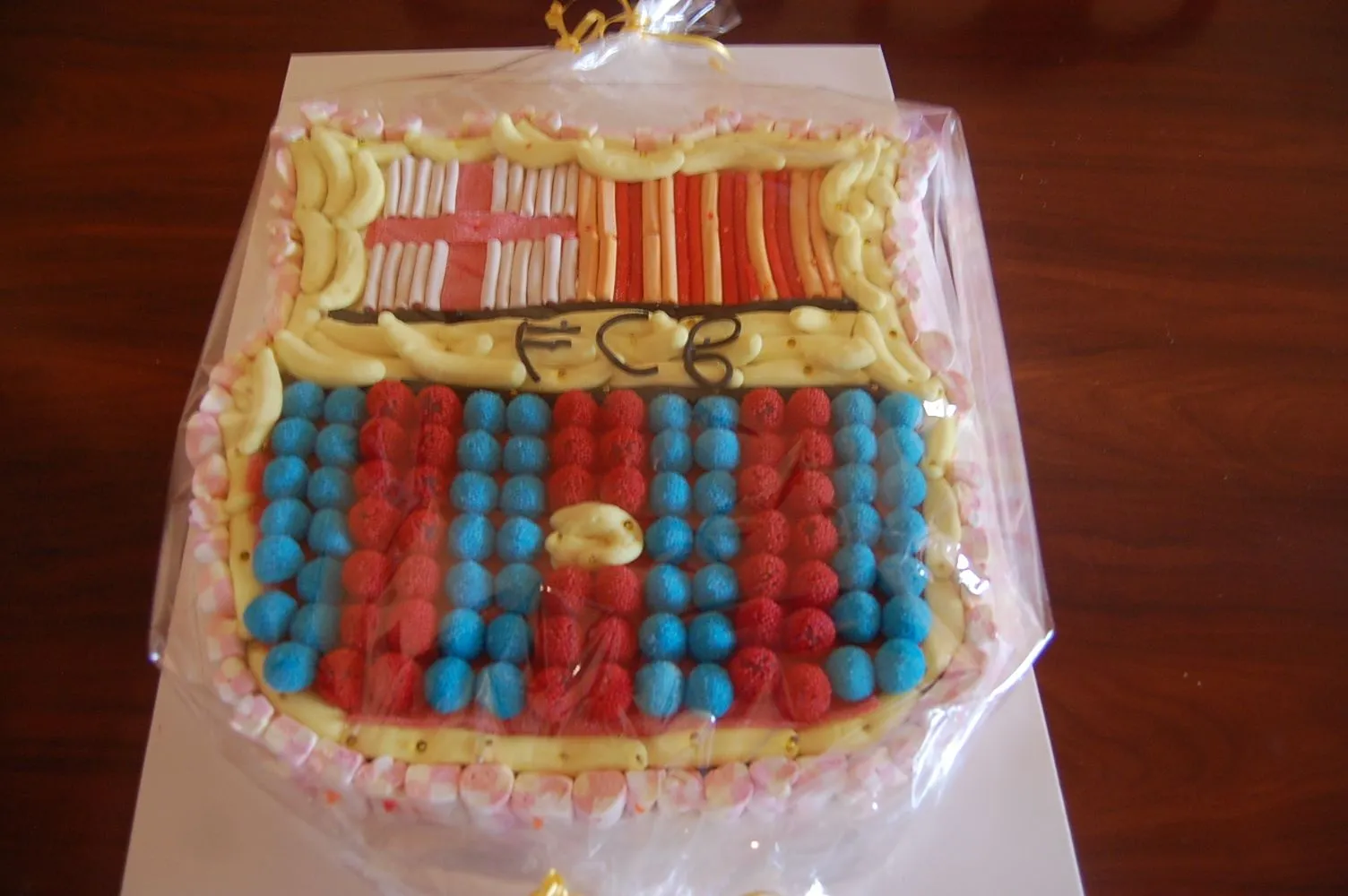 LORENA´S BAKE SHOP: TARTA DE CHUCHES DEL BARÇA