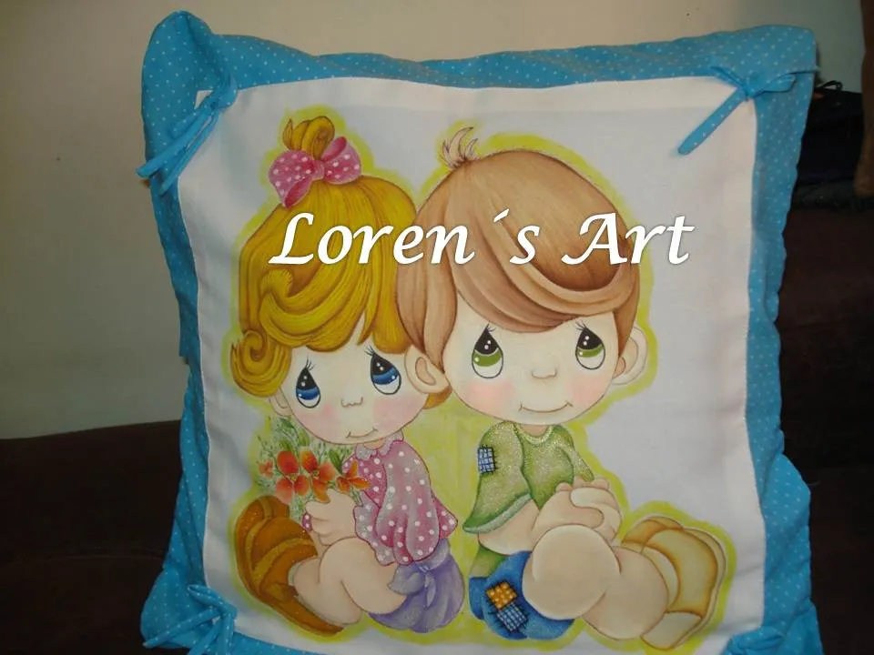 LOREN´S ART: Cojínes Infantiles